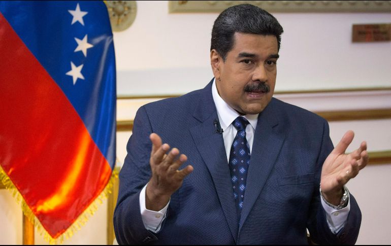 Durante la entrevista, Maduro aseveró que no renunciará como forma de mitigar las tensiones en Venezuela. AP/A. Cubillos