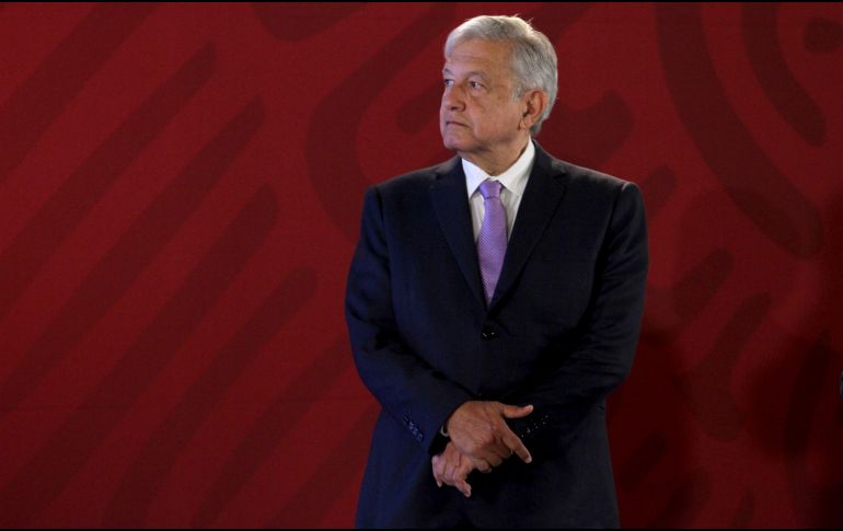 López Obrador agradeció a la sociedad mexicana su apoyo en los momentos difíciles de abasto de gasolina. NTX / O. Ramírez