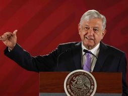 El mandatario afirmó, durante su conferencia de prensa matutina, que en su gobierno no se tolerarán actos de corrupción. SUN/J. Reyes