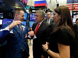 El promedio industrial Dow Jones avanzó 443 unidades, para ubicarse en 25 mil 883 enteros. AP/R. Drew