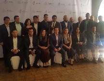 Luis Fernando Ortega (C) señaló que la preparación de los atletas que compiten en la Olimpiada nacional está priorizado. EL INFORMADOR/A. Ramírez