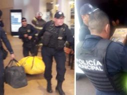  En una tarjeta informativa, la Secretaría de Seguridad en la entidad detalló que dicho artefacto estaba elaborado con un reloj de manecillas, una pila utilizada como detonador.
