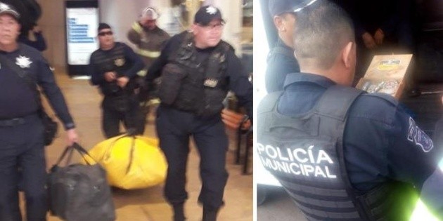 Localizan artefacto explosivo en plaza comercial de Tlalnepantla