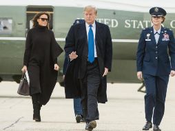 El presidente Trump busca cumplir su promesa de campaña. AP