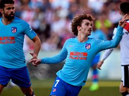 El equipo de Diego Simeone no realizó un buen partido pero se llevó los tres puntos gracias a Griezmann y puso así fin a la racha de malos resultados. AFP / O. Del Pozo