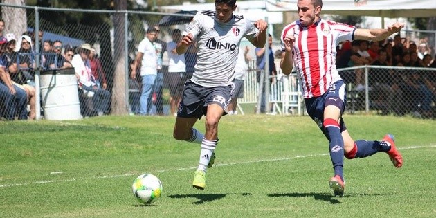 Atlas rescata empate ante Chivas en la Sub-20