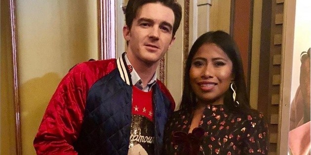 Drake Bell felicita a Yalitza Aparicio