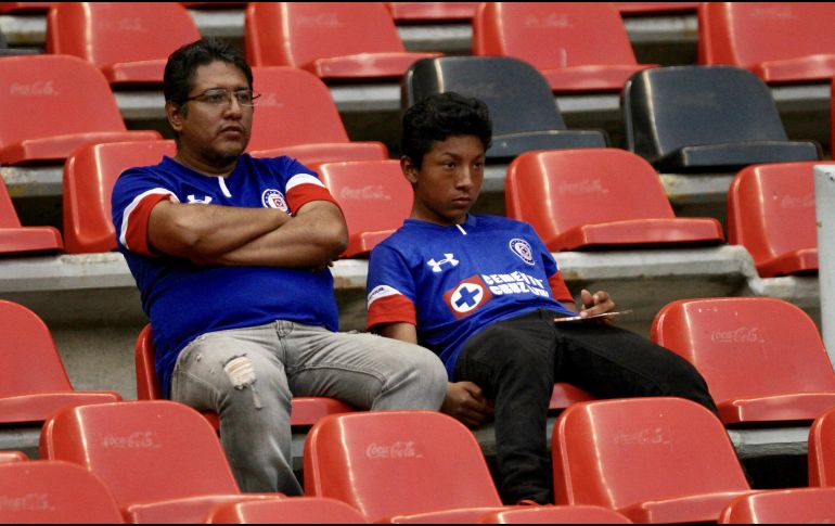 Este sábado, el Estadio Azteca lució una pobre entrada. NTX/O. Ramírez
