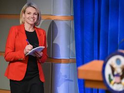 Nauert era reportera de Fox News Channel cuando se integró al Departamento de Estado como portavoz hace casi dos años. AFP/M. Ngan