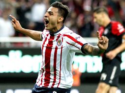 Alexis Vega anotó a los minutos 8 y 21. AFP/U. Ruiz