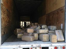 El tractocamión fue interceptado en el kilómetro 112 de la carretera Hermosillo-Nogales. NTX/ESPECIAL