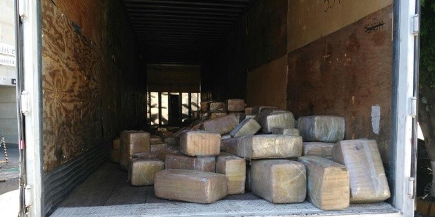 Aseguran en Sonora media tonelada de droga
