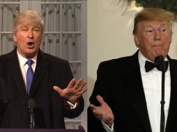 Durante el episodio, el actor Alex Baldwin como Trump parodió la conferencia de prensa del viernes en la que el gobernante declaró la emergencia nacional. ESPECIAL