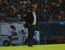 Dávalos se quedó con ganas de un resultado que dejara mejor colocados a los melenudos en la tabla de porcentajes. TWITTER/@LeonesNegrosCF