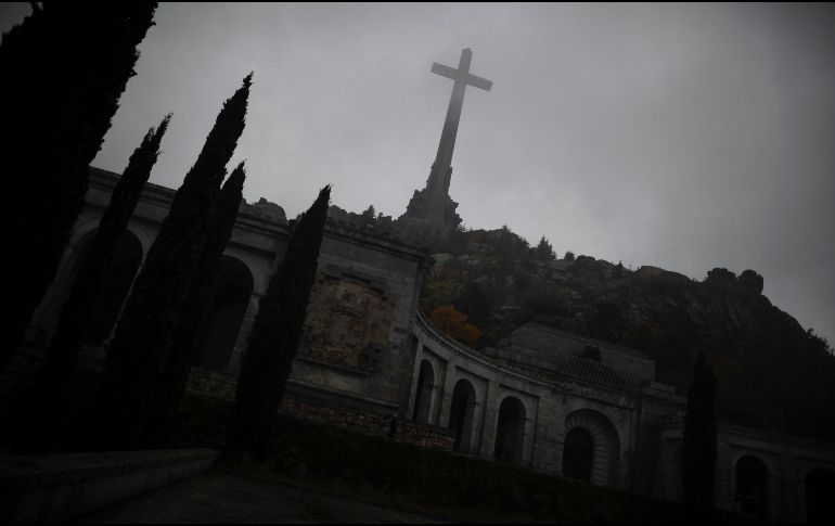 Valle de los Caídos, el lugar donde reposan los restos mortales del Caudillo de España. AFP/Archivo
