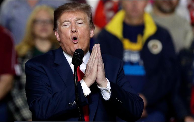 Trump pidió a los países europeos repatriar a sus nacionales detenidos en Siria tras su adhesión al Estado Islámico. AP / E. Gay