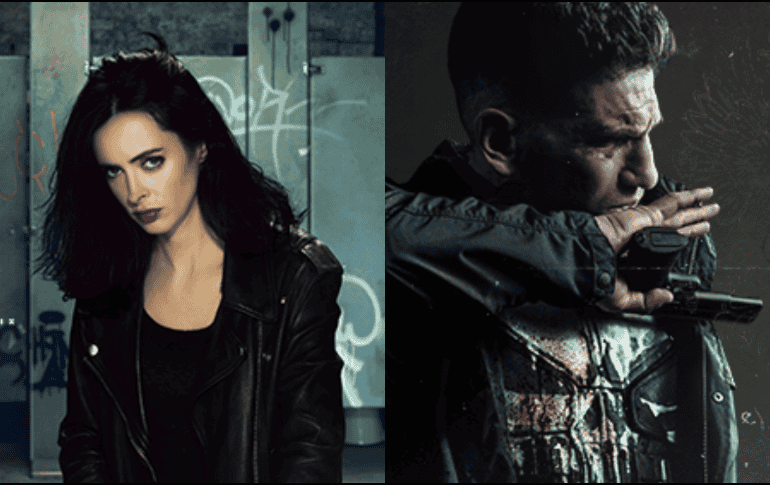 ”Jessica Jones” aún tendrá una tercera temporada, mientras que “The Punisher” finalizó en la segunda temporada. ESPECIAL / Netflix