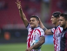 Alexis Vega fue nombrado jugador de la semana en la Liga MX debido a sus tres goles ante Atlas. MEXSPORT / ARCHIVO