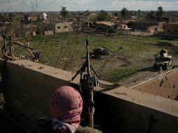 Baghouz es lo que queda del califato que una vez abarcó una tercera parte de Siria e Iraq. AP/F. Dana