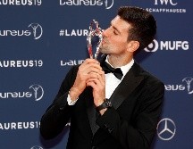 ''Ganar un Premio Laureus es lo que desea todo deportista y es un gran honor para mí'', dijo Djokovic. EFE / S. Nogier