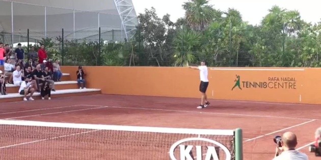 Nadal inaugura su centro deportivo en M&eacute;xico