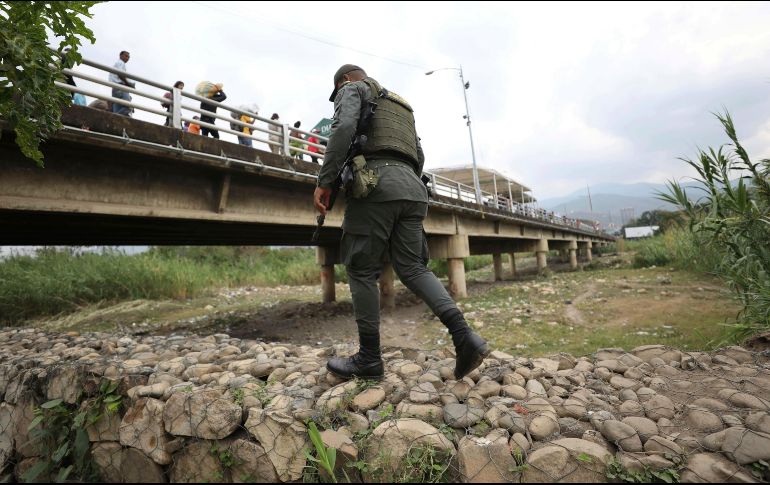 La Fuerza Armada Nacional Bolivariana realizó la semana pasada un ejercicio 