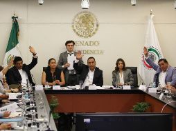 Este lunes, el Senado aprobó en comisiones, sin la participación de partidos de oposición, el dictamen de la Guardia Nacional bajo control militar. NTX / ARCHIVO