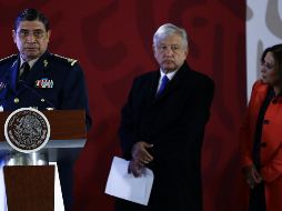 Sandoval González declaró que el Ejército seguirá siendo leal a sus principios y valores. NTX/ARCHIVO