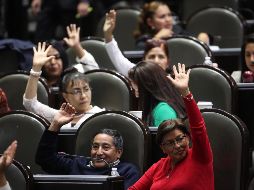 Aspecto de la sesión ordinaria de la Cámara de Diputados donde se discuten reformas al artículo 19 de la Constitución. SUN/J. Reyes