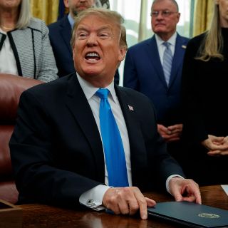 Nunca ha sido más falsa de lo que es hoy: Trump, sobre la prensa