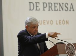 López Obrador pidió a los legisladores del PAN a que reconsideren la aprobación de la GN para garantizar la paz del país. NTX / O. Ramírez