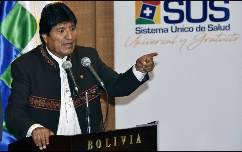 El 21 de febrero de 2016, un 51.3 por ciento de los votantes rechazó que Morales pudiera concurrir a un cuarto mandato. AFP/A. Raldes