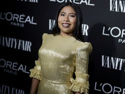 El vestido que lució Yalizta tiene un costo de 42 mil 500 pesos aproximadamente. AP / R. Shotwell