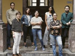 De izquierda a derecha: Daniel Lona, Carol Johnson, Gabriela Escatel, Ruth López, Mayela Castillo, Cecilia Romo y Rodrigo del Ángel. EL INFORMADOR / A. Camacho