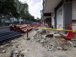 La construcción de la Línea 3 y del Paseo Alcalde  ha causado pérdidas por 590 millones de pesos debido al cierre de negocios y ventas no efectuadas. EL INFORMADOR/Archivo