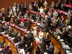 Este jueves, en la Cámara de Senadores, fue avalada por unanimidad y con cambios la minuta de la Guardia Nacional. NTX/J. Pazos
