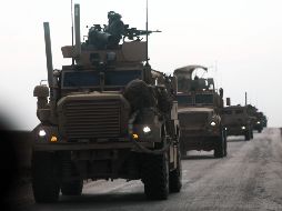 La partida de los soldados estadounidenses tendría lugar en las próximas semanas. AFP/D. Souleiman
