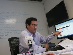 Juan Partida Morales, secretario estatal de Hacienda. En total, Jalisco debe 19 mil 791 millones de pesos; analizan renegociar “bono cupón cero”. EL INFORMADOR/Archivo