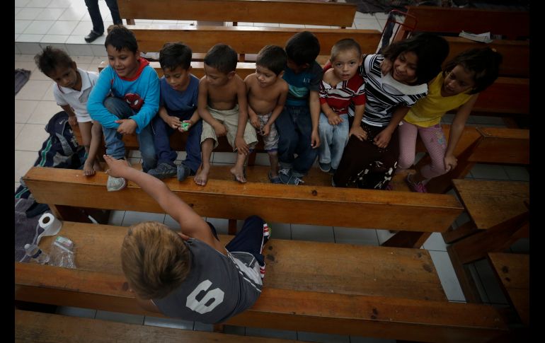 En la última semana, la Casa del Migrante ha recibido a más de 400 personas de una nueva caravana de centroamericanos, en su mayoría de Honduras.