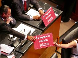 Según el dictamen, la Guardia Nacional estará integrada inicialmente por policías militares y federales y dependerá de la Secretaría de Seguridad Pública. SUN / L. Godínez