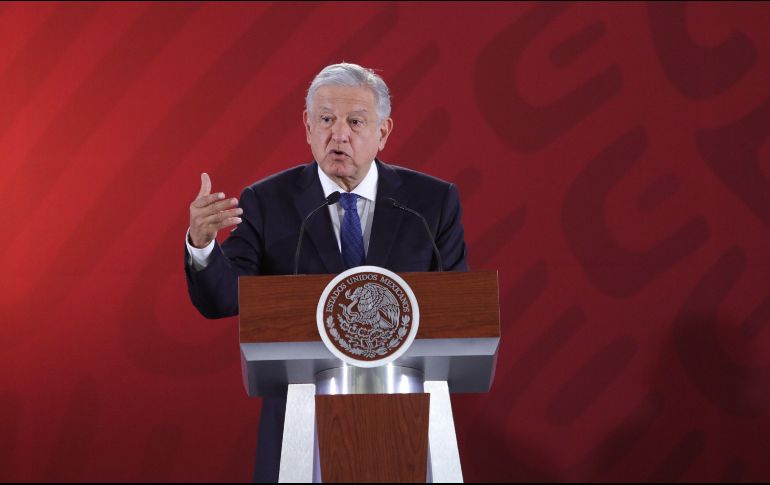 López Obrador, durante su rueda de prensa matutina este viernes, dijo estar 