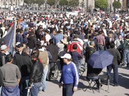 Se manifiestan para exigir el esclarecimiento del activista Samil Flores, uno de los principales líderes de las organizaciones que se oponen. EL INFORMADOR / ARCHIVO