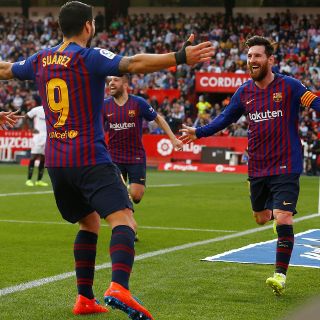 Un Messi inspirado da el triunfo al Barcelona ante Sevilla
