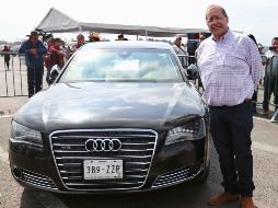 El empresario Enrique Herrera compró el vehículo Audi A8 W12 usado por el expresidente Enrique Peña Nieto. SUN/A. Ojeda