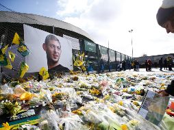 El cadáver del futbolista fue recuperado de los restos de la avioneta del fondo del Canal de la Mancha dos semanas después del accidente. REUTERS / S. Mahe