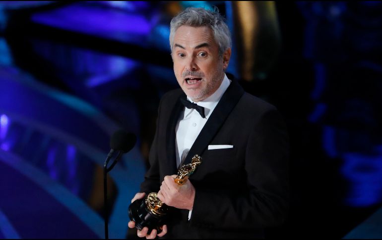 El trabajo del mexicano Alfonso Cuarón llegó a la gala como una de las películas favoritas, con 10 nominaciones. Sin embargo, sólo pudo consagrarse en tres. REUTERS / M. Blake