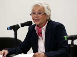 Olga Sánchez lamentó el asesinato del activista Samir Flores, pero afirmó que el ejercicio participativo ya estaba llevándose a cabo. NTX / A. Monroy