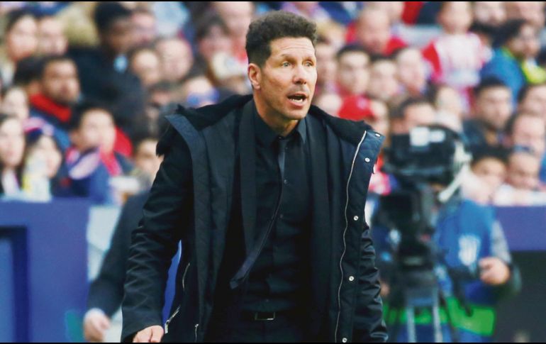 El técnico de los colchoneros hizo gestos obscenos a la afición de la Juventus. REUTERS