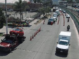 Ayer, alrededor de las 14:00 horas en avenida Federalismo, al cruce con el Periférico Norte, se reportó que un auto fue remolcado porque su dueño superó los niveles de alcohol permitido. EL INFORMADOR/G. Gallo