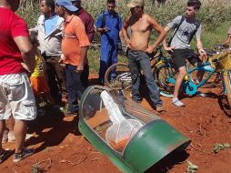 El piloto logró salir eyectado de la aeronave, y se encuentra en buenas condiciones de salud. TWITTER/Cubadebate